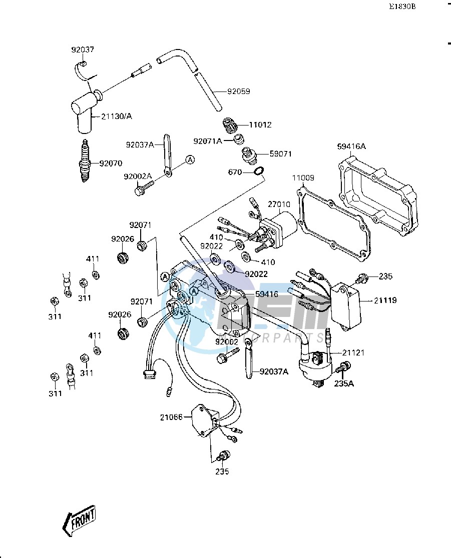 IGNITION SYSTEM-- JS300-A3_A4_A5- -