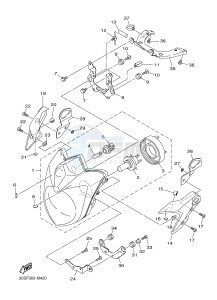 XJ6NA 600 XJ6-N (NAKED, ABS) (36BD 36BE) drawing HEADLIGHT