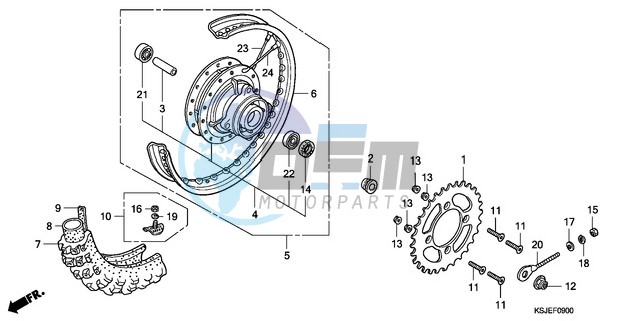 REAR WHEEL