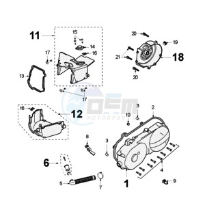 VCLIC BA drawing CRANKCASE COVER