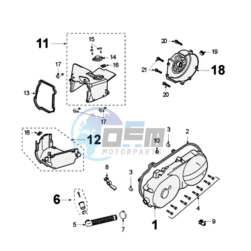 CRANKCASE COVER