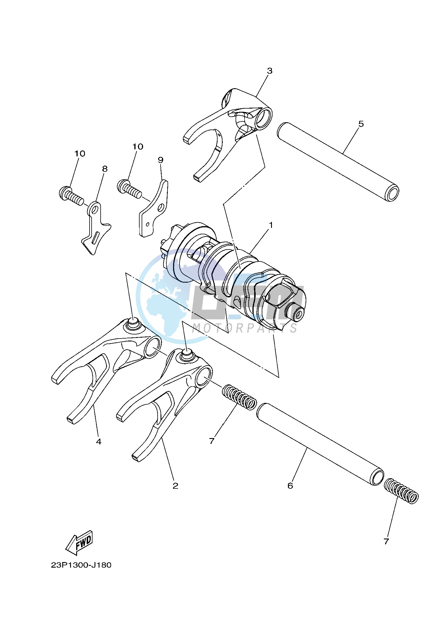 SHIFT CAM & FORK