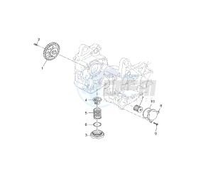 YP R X-MAX ABS 125 drawing OIL PUMP