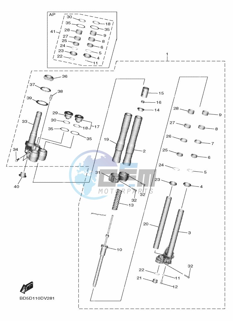 FRONT FORK 1