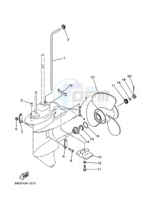 FT9-9GMHX drawing LOWER-CASING-x-DRIVE-2