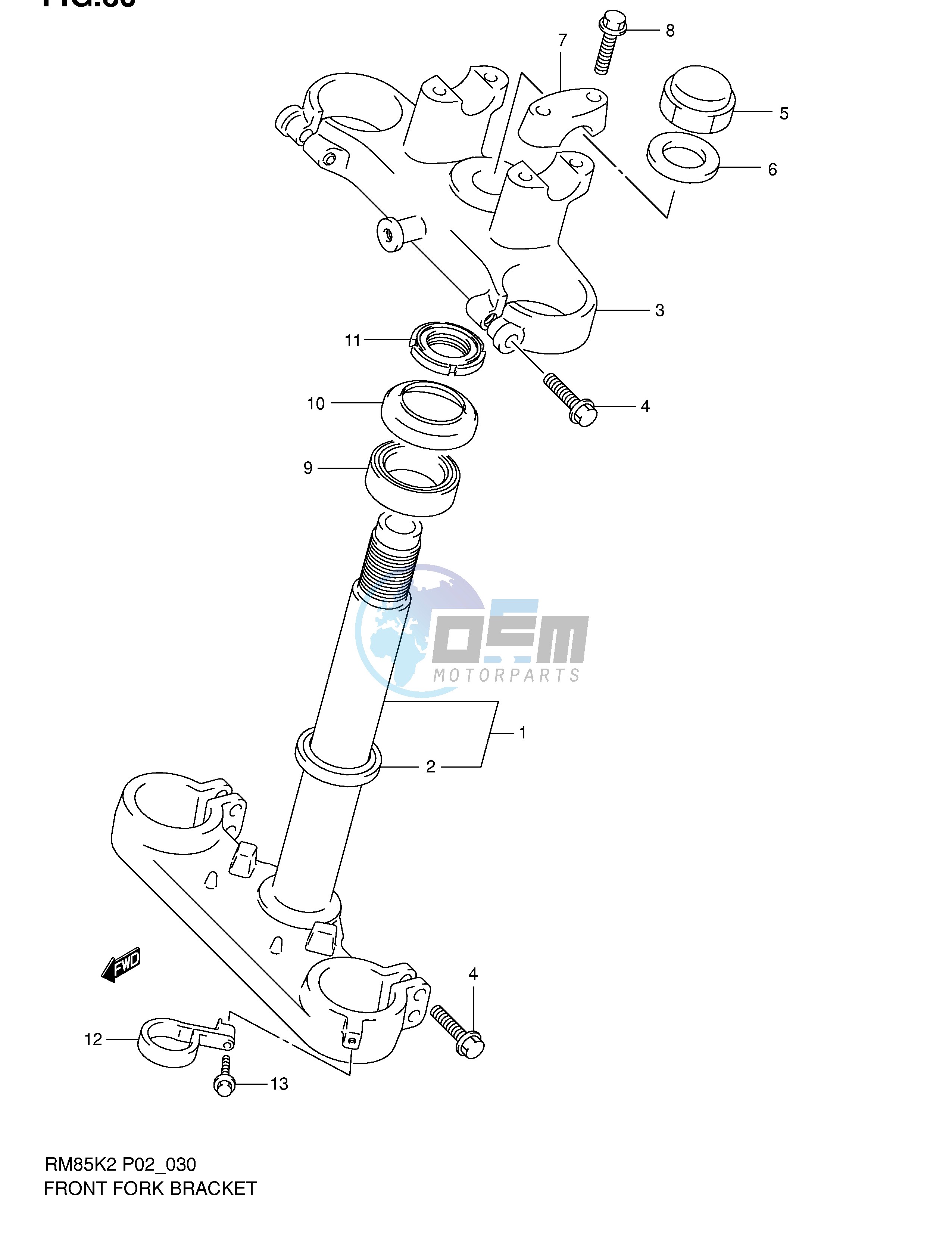 FRONT FORK BRACKET