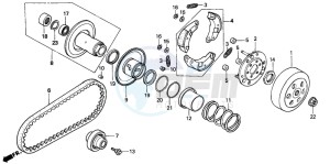 PK50 drawing CLUTCH/DRIVEN FACE