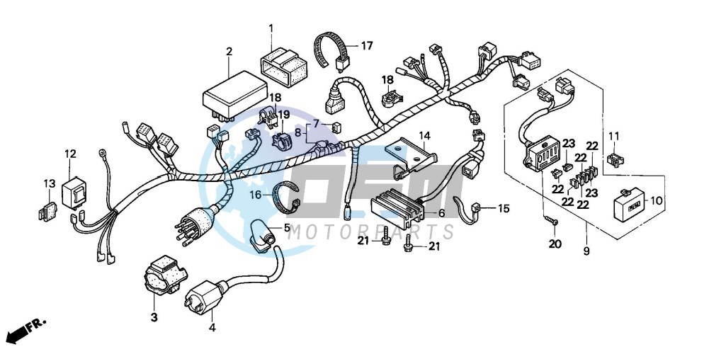 WIRE HARNESS/ IGNITION COIL