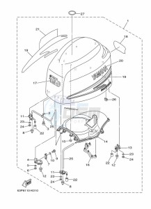 F150AETX drawing FAIRING-UPPER