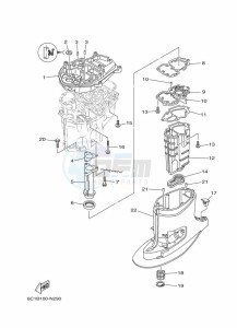 F40HETL drawing UPPER-CASING