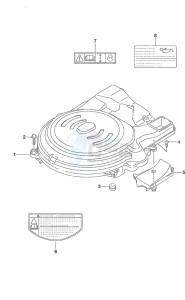 DF 90A drawing Ring Gear Cover