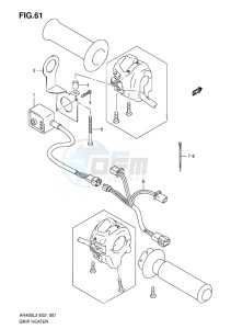 AN400Z ABS BURGMAN EU-UK drawing GRIP HEATER