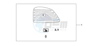 XL700V9 F / CMF drawing NARROW PANNINR PA