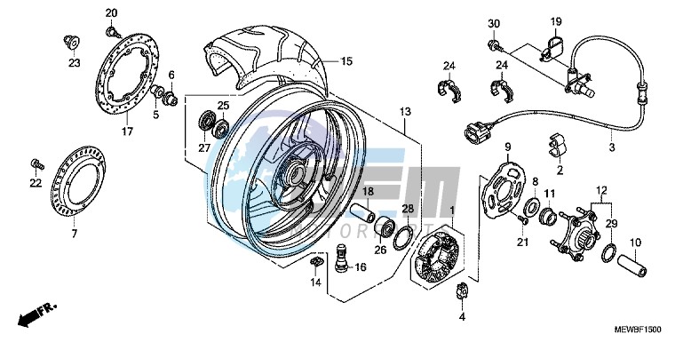 REAR WHEEL