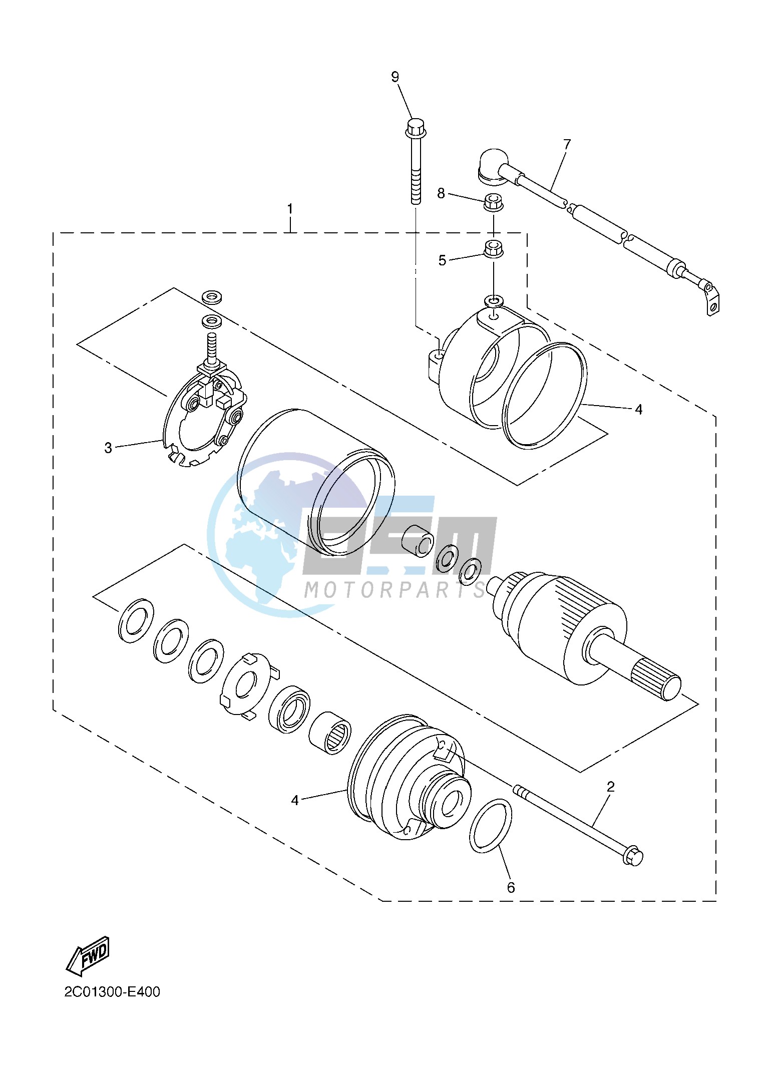 STARTING MOTOR