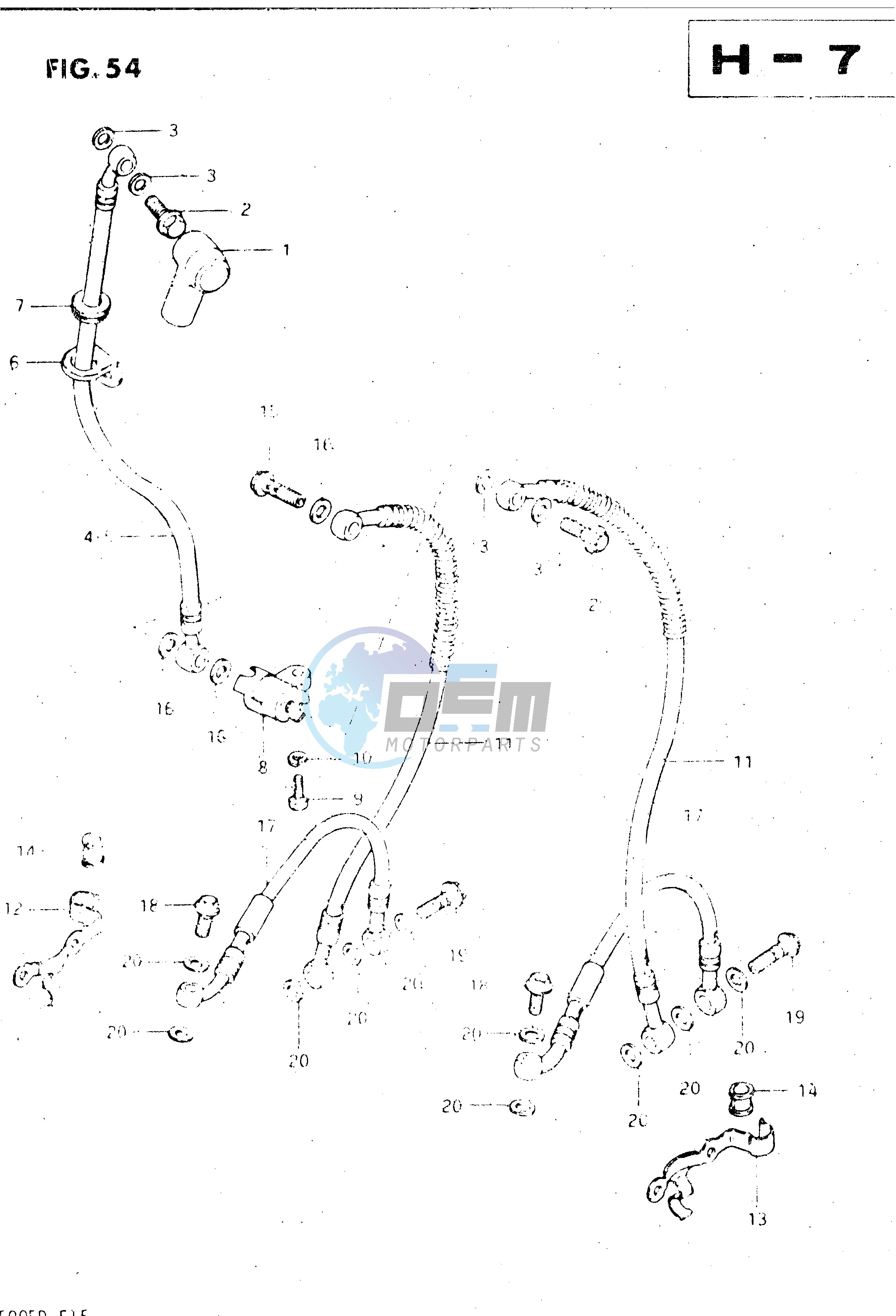 FRONT BRAKE HOSE