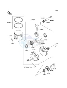 KX85/KX85-<<II>> KX85ADF EU drawing Crankshaft/Piston(s)