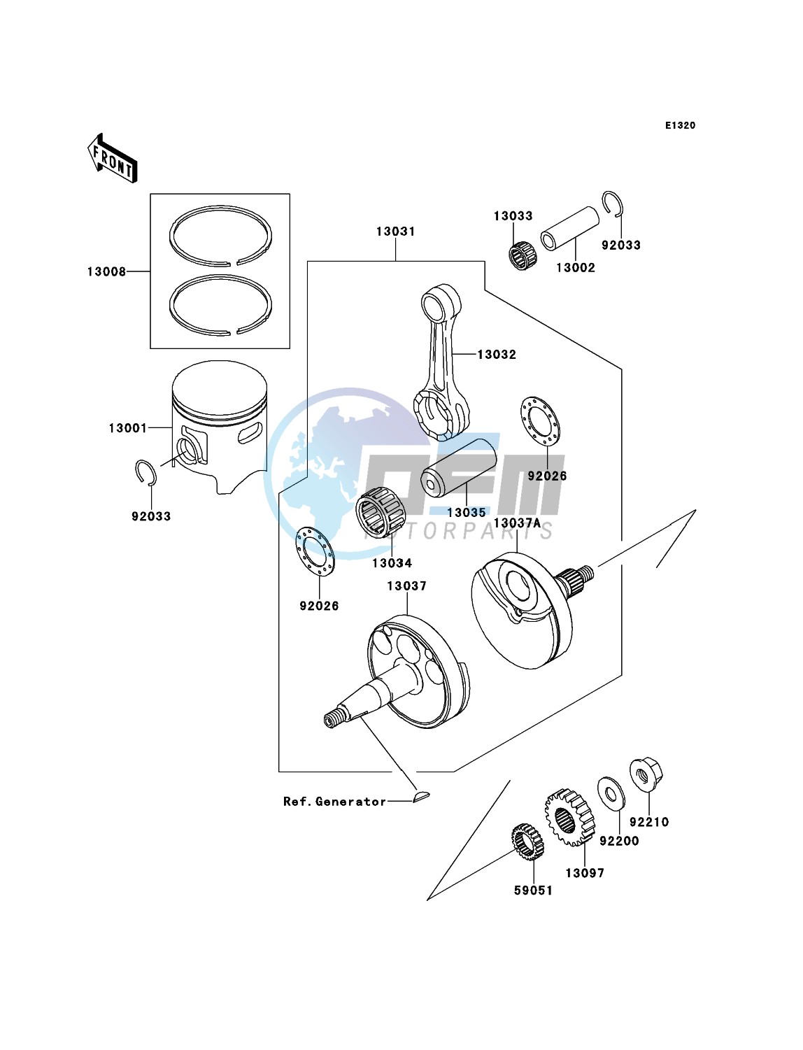 Crankshaft/Piston(s)