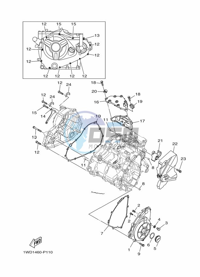 CRANKCASE COVER 1