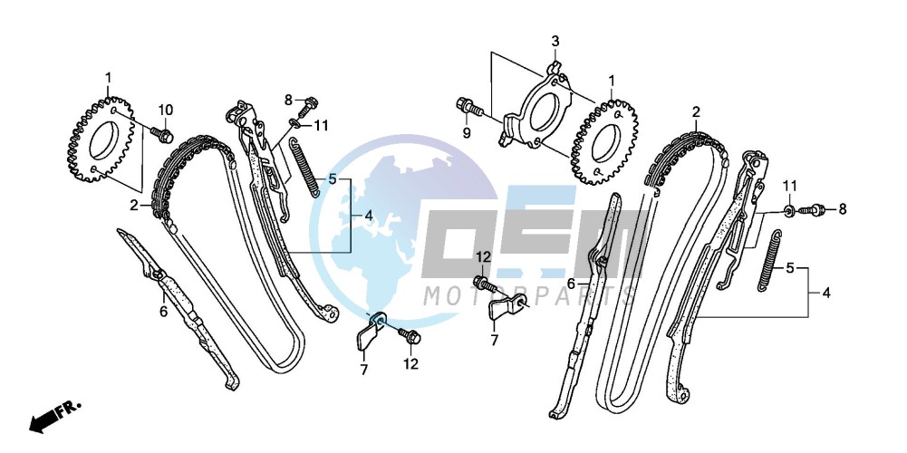 CAM CHAIN/TENSIONER