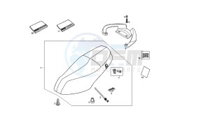 BOULEVARD - 50 CC 2T drawing SEAT