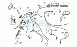 S 1000 drawing Handlebar - controls