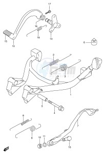 GSX600F (E2) Katana drawing STAND