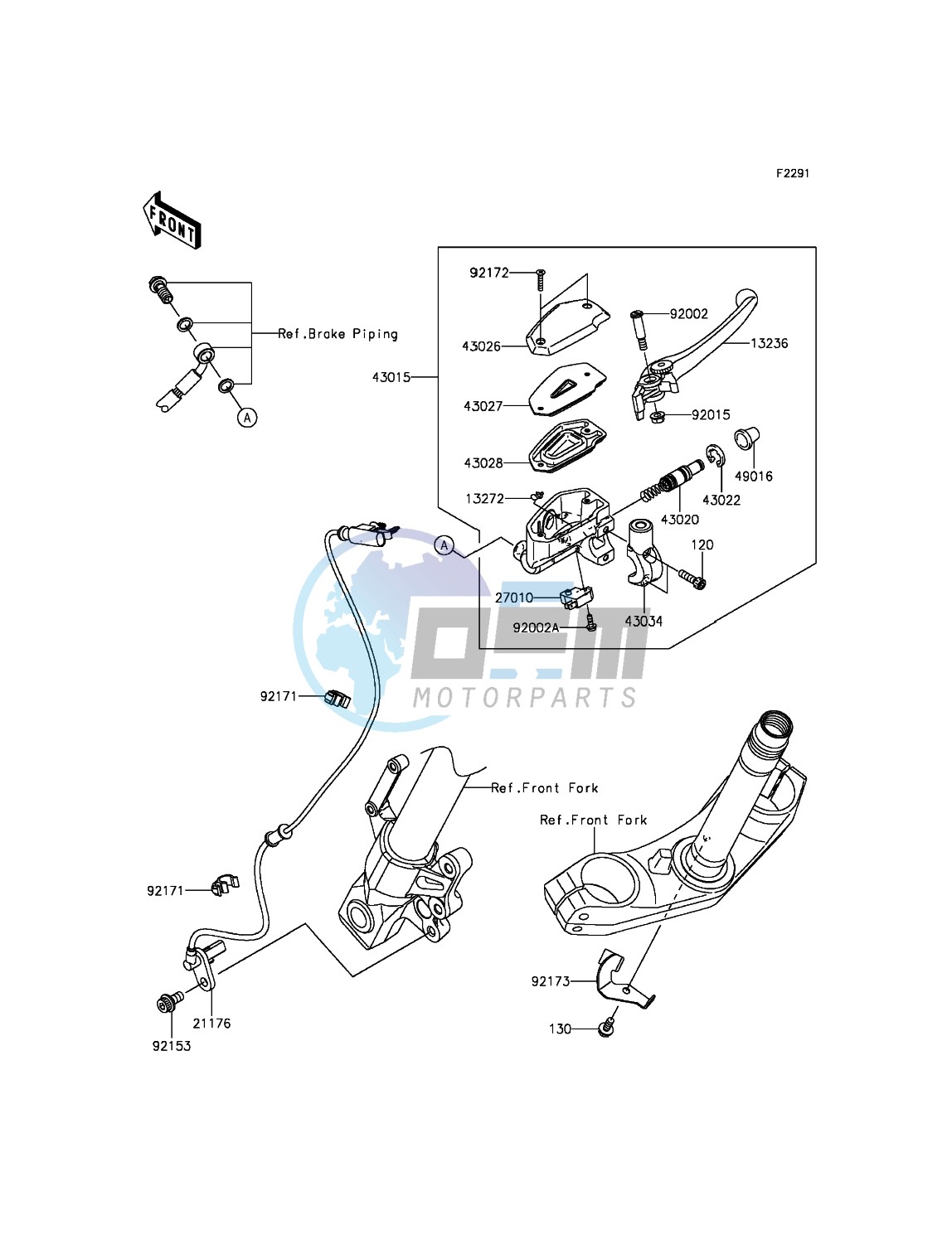 Front Master Cylinder