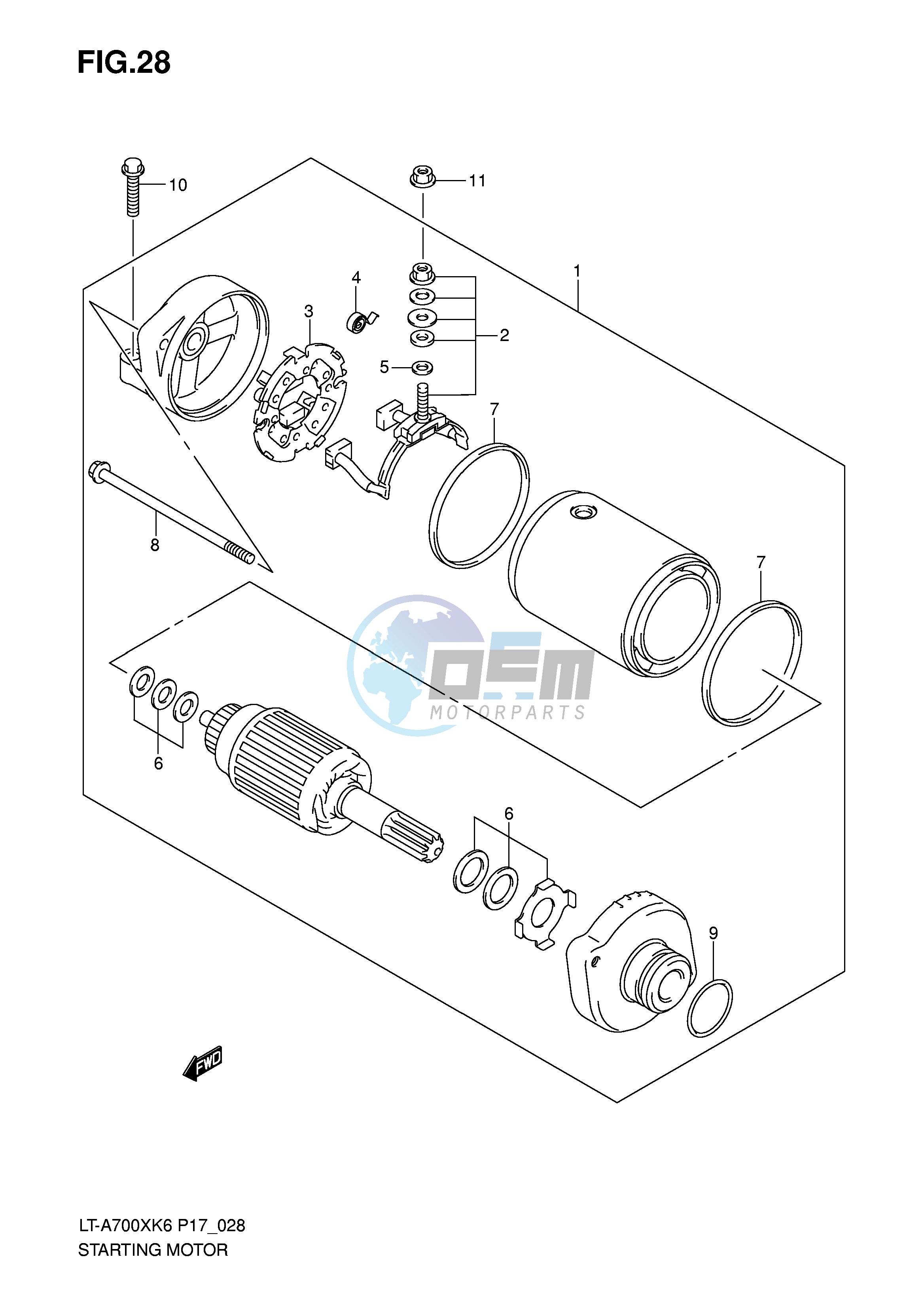 STARTING MOTOR