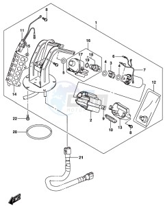 DL250 drawing FUEL PUMP