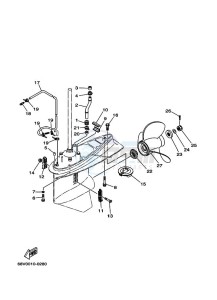 F100B drawing PROPELLER-HOUSING-AND-TRANSMISSION-2