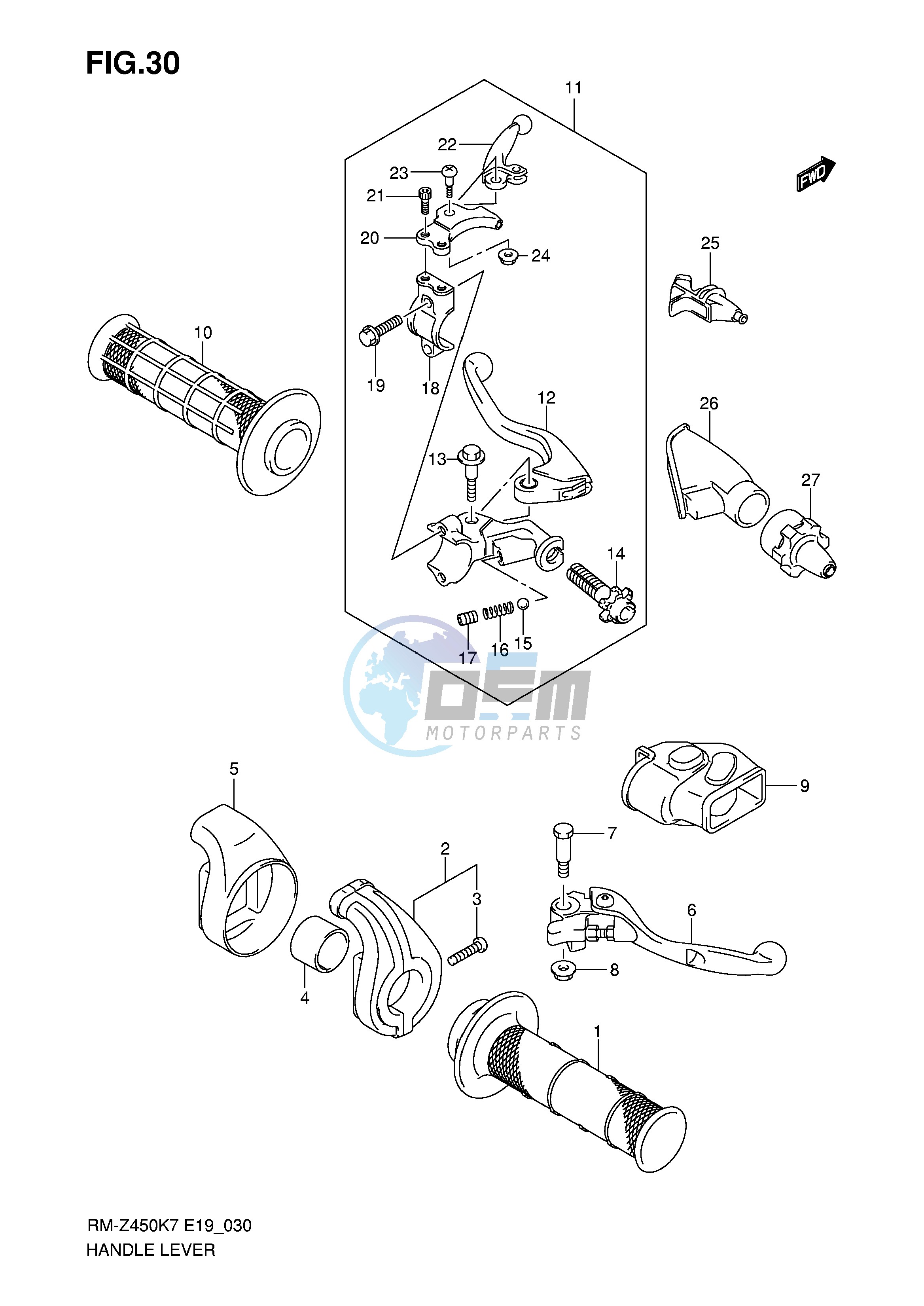 HANDLE LEVER