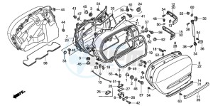 GL1800 drawing SADDLEBAG