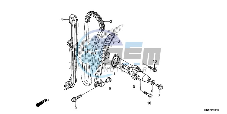 CAM CHAIN/TENSIONER