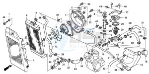 VT750C2 VT750C2 drawing RADIATOR