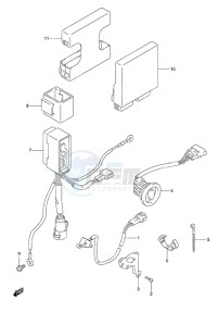 DF 50A drawing PTT Switch/Engine Control Unit