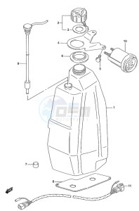 DT 115 drawing Oil Tank