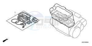 CBF1000A9 Europe Direct - (ED) drawing GASKET KIT A