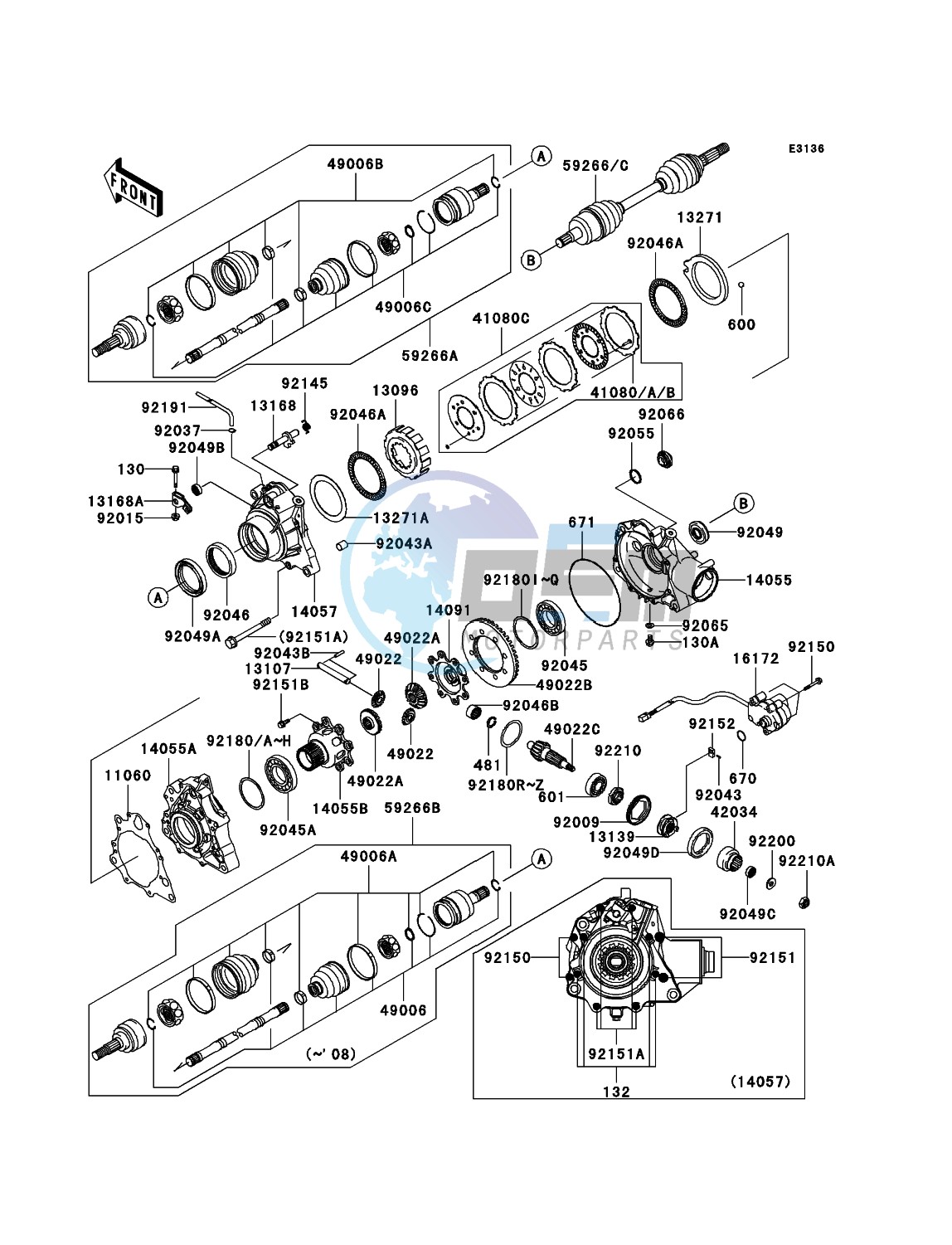 Drive Shaft-Front