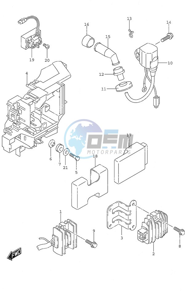 Rectifier/Ignition Coil Remote Control