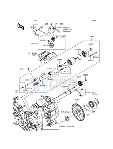 VULCAN 1700 NOMAD ABS VN1700DGF GB XX (EU ME A(FRICA) drawing Starter Motor