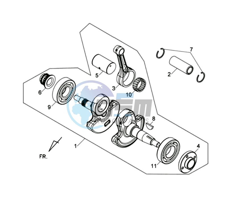 CRANKSHAFT / PISTON / PISTON RING