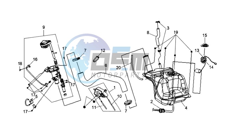 FUEL TANK - FUEL CUT