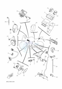 YZF125-A YZF-R125 (B5G3) drawing ELECTRICAL 2