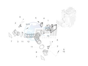 V9 Bobber 850 (EMEA) drawing Throttle body