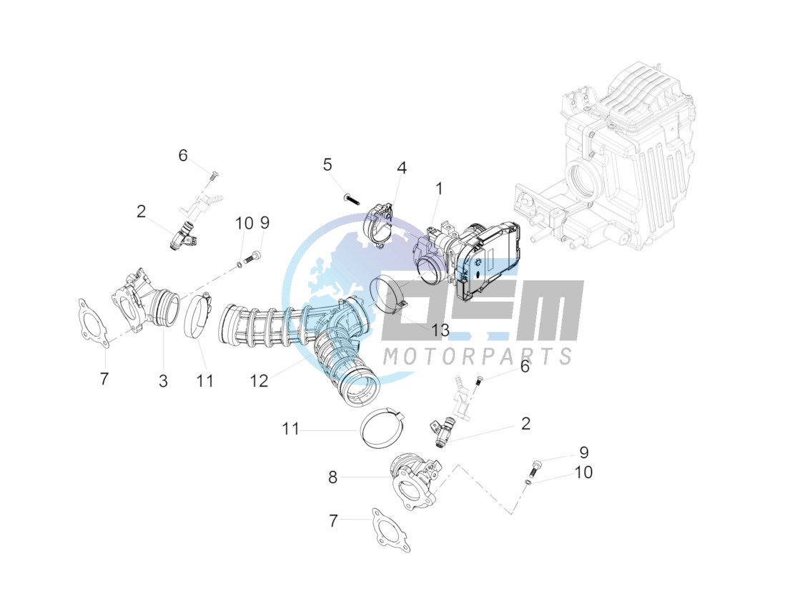 Throttle body