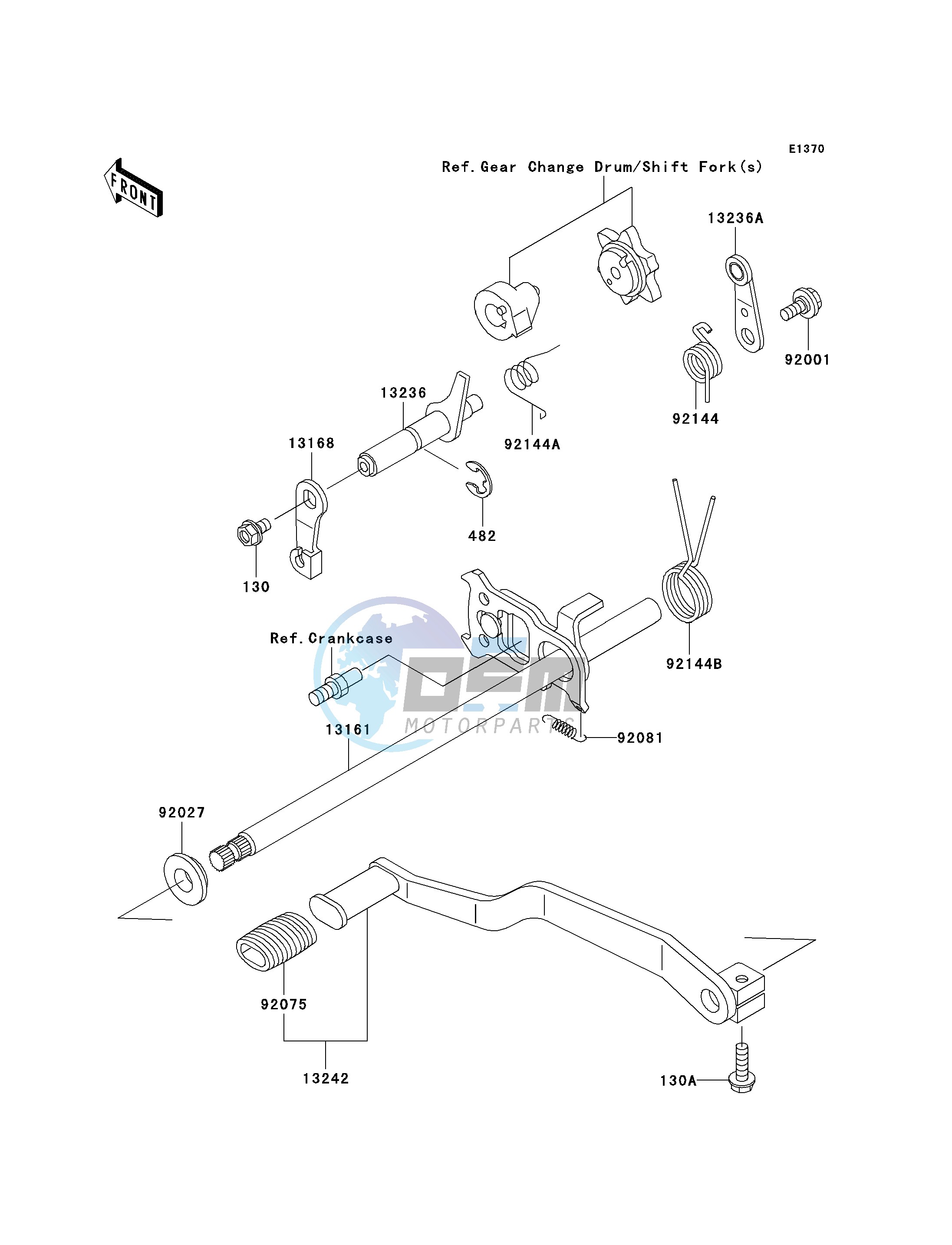 GEAR CHANGE MECHANISM