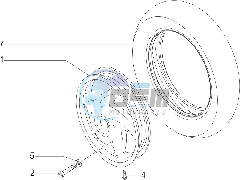 Front wheel