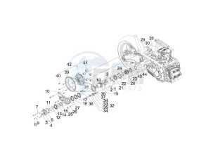 GP 800 Centenario drawing Transmission assembly