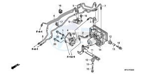 CB600FA39 Spain - (SP / ABS ST) drawing ABS MODULATOR